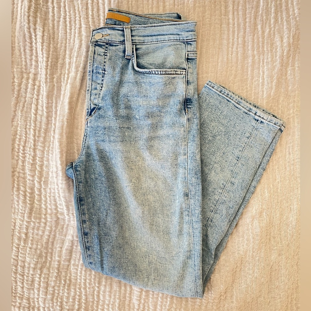 High Rise Straight Leg Jeans - Picture 2 of 6